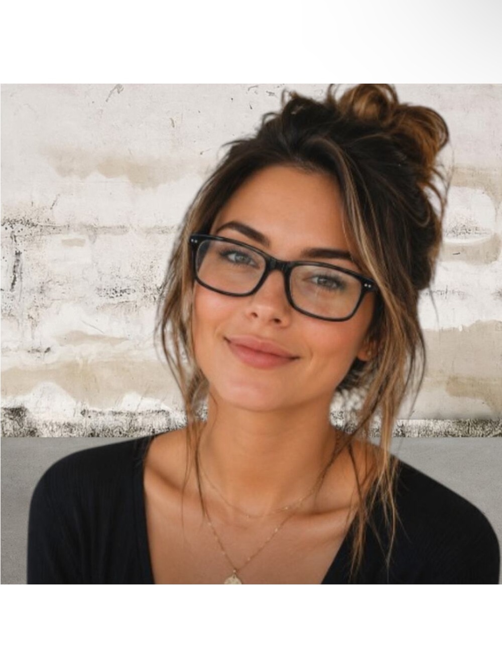 Ray-Ban RB5277 2000 Eyeglasses Black Rectangular Full Rim Frames 54-17-140